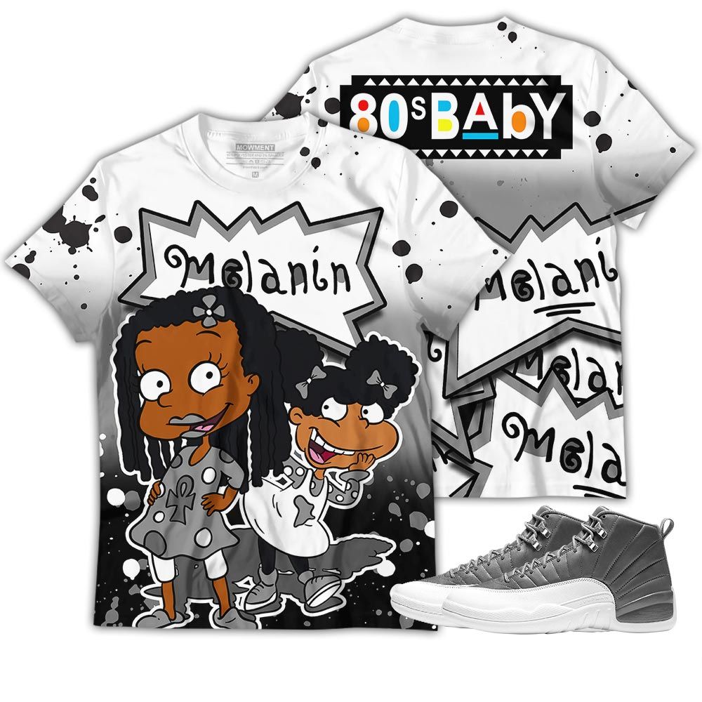 Rugrats 80S Baby Martin Tv Sneaker Shirt Match Stealth 12S, Jordan 12 Retro Stealth Hoodie Sweatshirt Tee All Over Print MKO Shirt Rugrats 80S Baby Martin Tv Sneaker Shirt Match Stealth 12S, Jordan 12 Retro Stealth Hoodie Sweatshirt Tee All Over Print MKO Shirt