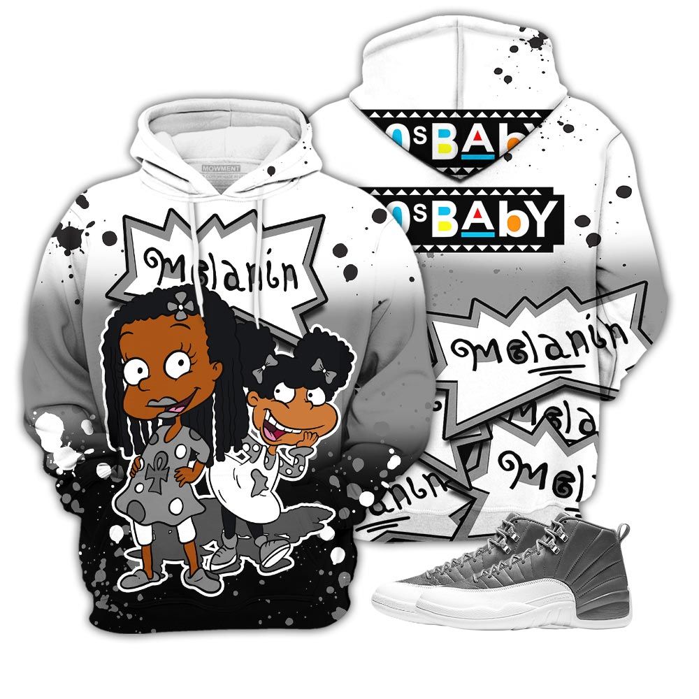 Rugrats 80S Baby Martin Tv Sneaker Shirt Match Stealth 12S, Jordan 12 Retro Stealth Hoodie Sweatshirt Tee All Over Print MKO Shirt Rugrats 80S Baby Martin Tv Sneaker Shirt Match Stealth 12S, Jordan 12 Retro Stealth Hoodie Sweatshirt Tee All Over Print MKO Shirt