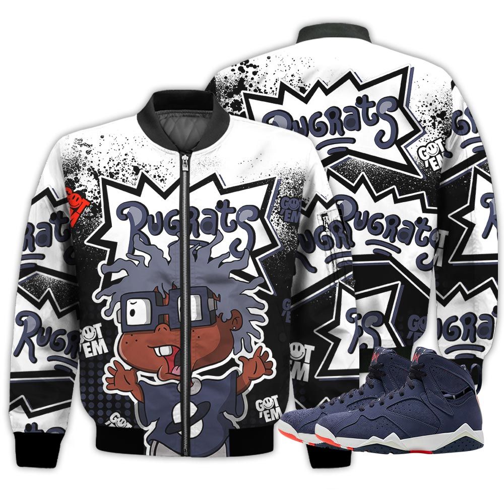 Rugrats 80S Cartoon 90S Sneaker Shirt Match 7 Neutral Indigo, Jordan 7 Quai 54 Hoodie Sweatshirt Tee All Over Print MKO Shirt Rugrats 80S Cartoon 90S Sneaker Shirt Match 7 Neutral Indigo, Jordan 7 Quai 54 Hoodie Sweatshirt Tee All Over Print MKO Shirt