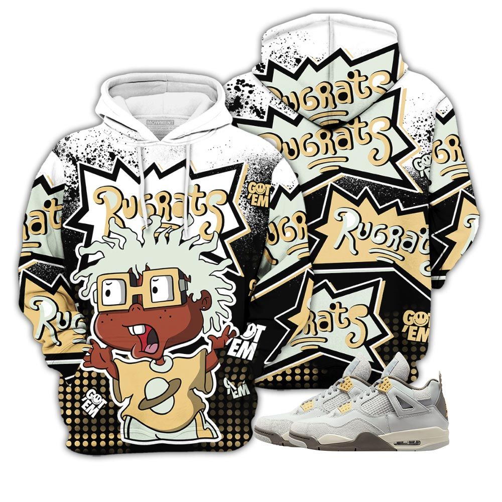 Rugrats 80S Chuckie Sneaker Shirt Match Retro Craft 4S, Jordan 4 Craft Photon Dust Hoodie Sweatshirt Tee All Over Print MKO Shirt Rugrats 80S Chuckie Sneaker Shirt Match Retro Craft 4S, Jordan 4 Craft Photon Dust Hoodie Sweatshirt Tee All Over Print MKO Shirt