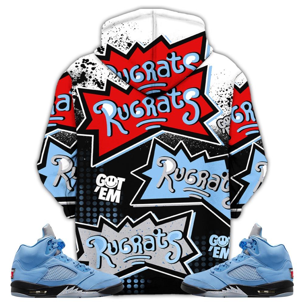 Rugrats 80S Chuckie Sneaker Shirt Match Retro University Blue 5S, Jordan 5 University Blue Hoodie Sweatshirt Tee All Over Print MKO Shirt Rugrats 80S Chuckie Sneaker Shirt Match Retro University Blue 5S, Jordan 5 University Blue Hoodie Sweatshirt Tee All Over Print MKO Shirt