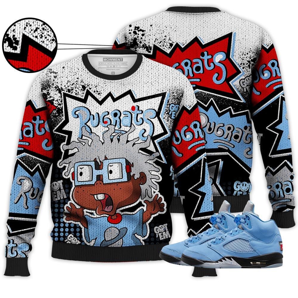 Rugrats 80S Chuckie Sneaker Shirt Match Retro University Blue 5S, Jordan 5 University Blue Hoodie Sweatshirt Tee All Over Print MKO Shirt Rugrats 80S Chuckie Sneaker Shirt Match Retro University Blue 5S, Jordan 5 University Blue Hoodie Sweatshirt Tee All Over Print MKO Shirt