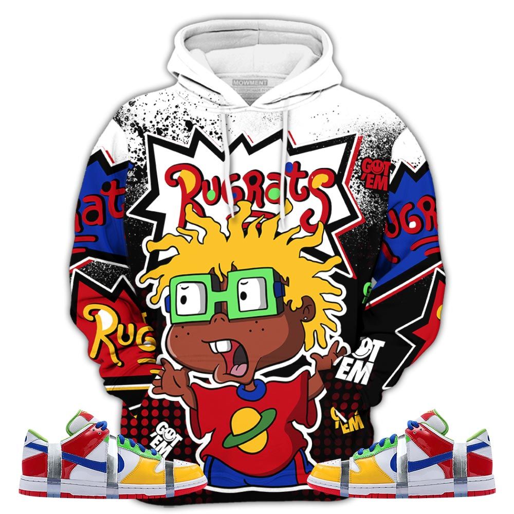 Rugrats 80S Chuckie Sneaker Shirt Match Sb Dunk Low Ebay, Sb Dunk Low Sandy Hoodie Sweatshirt Tee All Over Print MKO Shirt