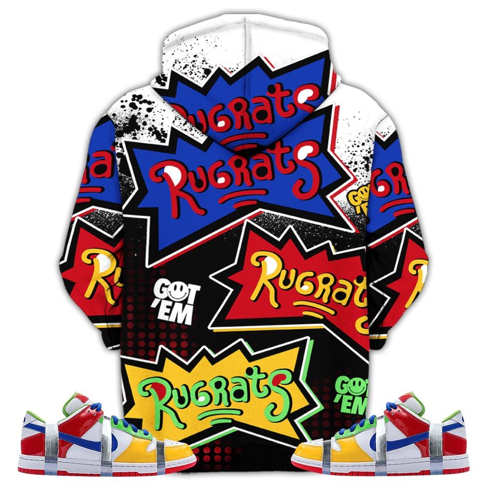 Rugrats 80S Chuckie Sneaker Shirt Match Sb Dunk Low Ebay, Sb Dunk Low Sandy Hoodie Sweatshirt Tee All Over Print MKO Shirt