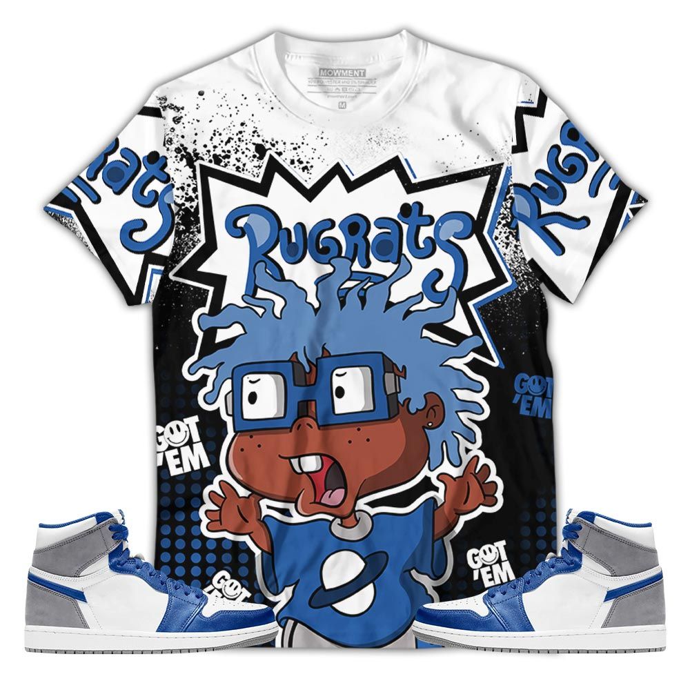 Rugrats 80S Chuckie Sneaker Shirt Match True Blue 1S, Jordan 1 High Og True Blue Hoodie Sweatshirt Tee All Over Print MKO Shirt Rugrats 80S Chuckie Sneaker Shirt Match True Blue 1S, Jordan 1 High Og True Blue Hoodie Sweatshirt Tee All Over Print MKO Shirt