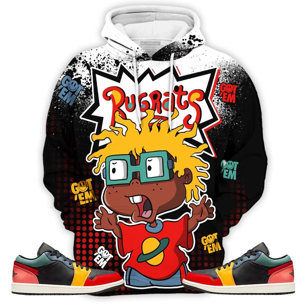 Rugrats 80S Melanin Chuckie Sneaker Shirt Match 1 Se Black Multi Color, Jordan 1 Low Black Fire Red Taxi Hoodie Sweatshirt Tee All Over Print MKO Shirt Rugrats 80S Melanin Chuckie Sneaker Shirt Match 1 Se Black Multi Color, Jordan 1 Low Black Fire Red Taxi Hoodie Sweatshirt Tee All Over Print MKO Shirt