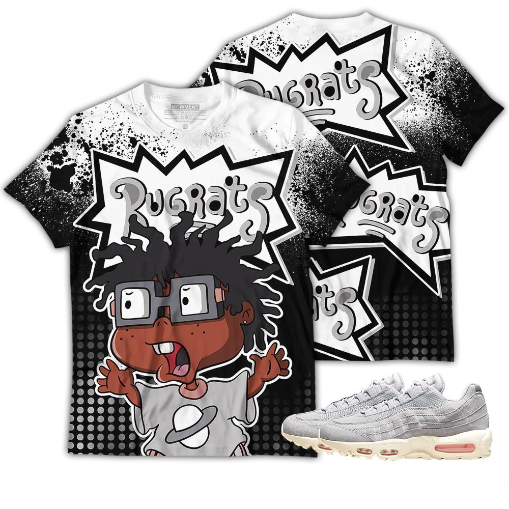 Rugrats 80S Melanin Chuckie Sneaker Shirt Match 95 Grey Coconut Milk, Air Max 95 Grey Fog Hoodie Sweatshirt Tee All Over Print MKO Shirt Rugrats 80S Melanin Chuckie Sneaker Shirt Match 95 Grey Coconut Milk, Air Max 95 Grey Fog Hoodie Sweatshirt Tee All Over Print MKO Shirt