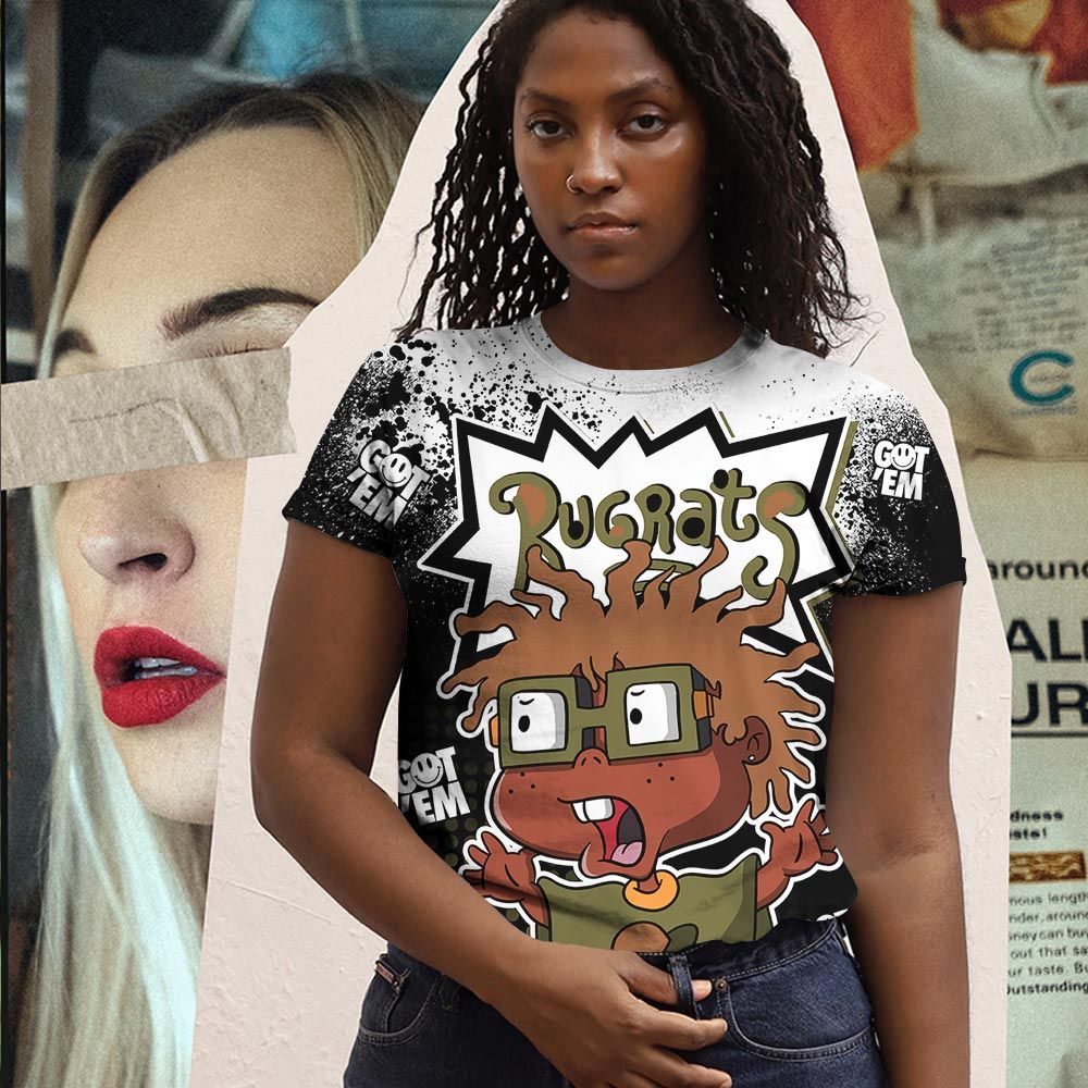 Rugrats 80S Melanin Chuckie Sneaker Shirt Match 96 Cargo Khaki, Air More Uptempo Cargo Khaki Hoodie Sweatshirt Tee All Over Print MKO Shirt Rugrats 80S Melanin Chuckie Sneaker Shirt Match 96 Cargo Khaki, Air More Uptempo Cargo Khaki Hoodie Sweatshirt Tee All Over Print MKO Shirt