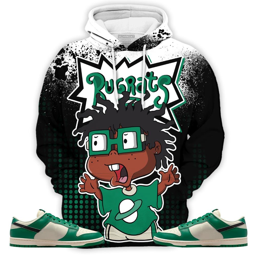 Rugrats 80S Melanin Chuckie Sneaker Shirt Match Dunk Low Lottery, Dunk Low Lottery Green Hoodie Sweatshirt Tee All Over Print MKO Shirt Rugrats 80S Melanin Chuckie Sneaker Shirt Match Dunk Low Lottery, Dunk Low Lottery Green Hoodie Sweatshirt Tee All Over Print MKO Shirt