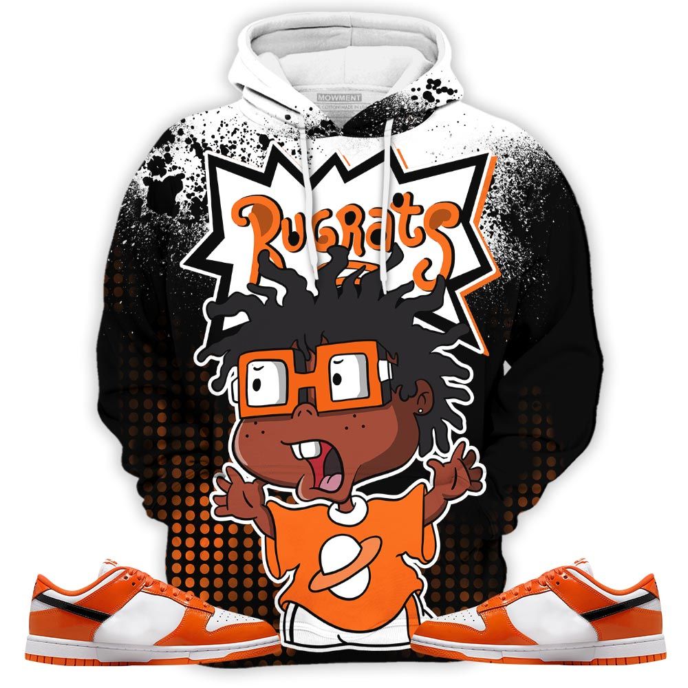 Rugrats 80S Melanin Chuckie Sneaker Shirt Match Dunk Low Orange Black, Dunk Low Patent Halloween Hoodie Sweatshirt Tee All Over Print MKO Shirt Rugrats 80S Melanin Chuckie Sneaker Shirt Match Dunk Low Orange Black, Dunk Low Patent Halloween Hoodie Sweatshirt Tee All Over Print MKO Shirt