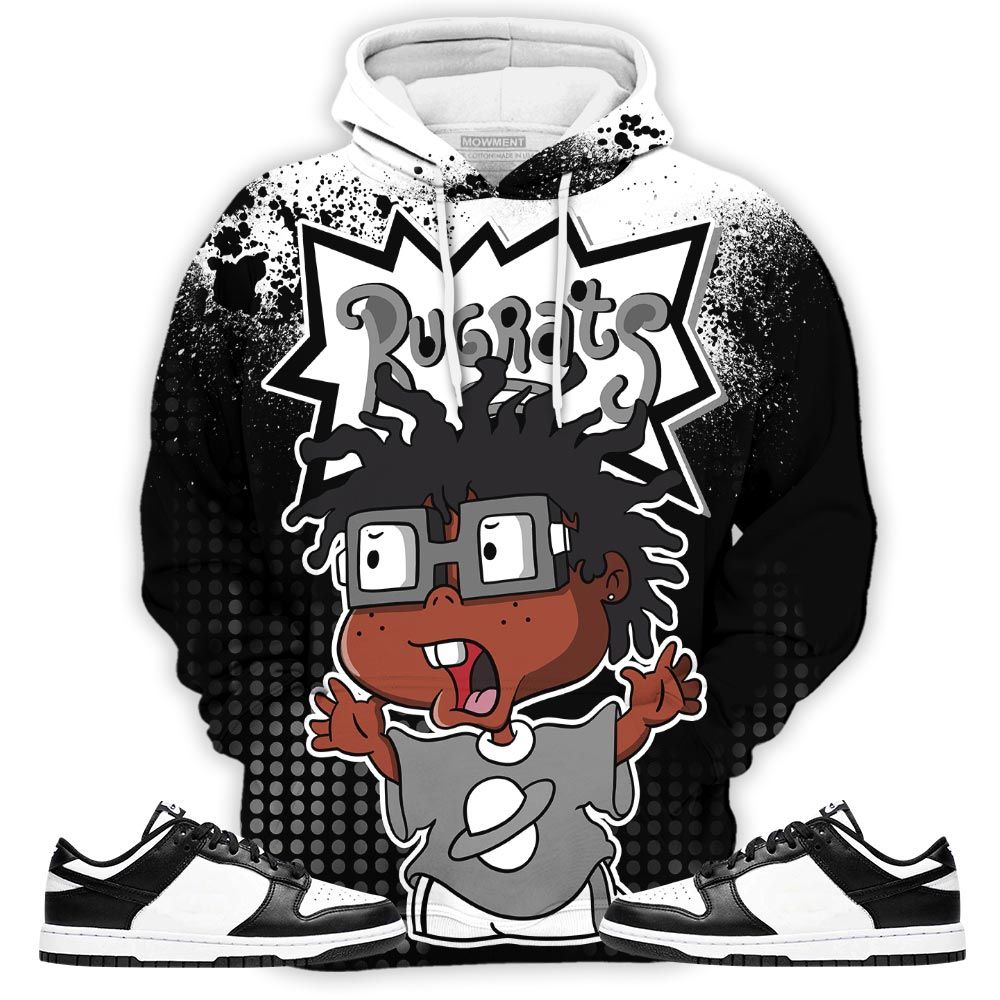 Rugrats 80S Melanin Chuckie Sneaker Shirt Match Dunk Panda Black White, Dunk Low Panda 2022 Hoodie Sweatshirt Tee All Over Print MKO Shirt Rugrats 80S Melanin Chuckie Sneaker Shirt Match Dunk Panda Black White, Dunk Low Panda 2022 Hoodie Sweatshirt Tee All Over Print MKO Shirt