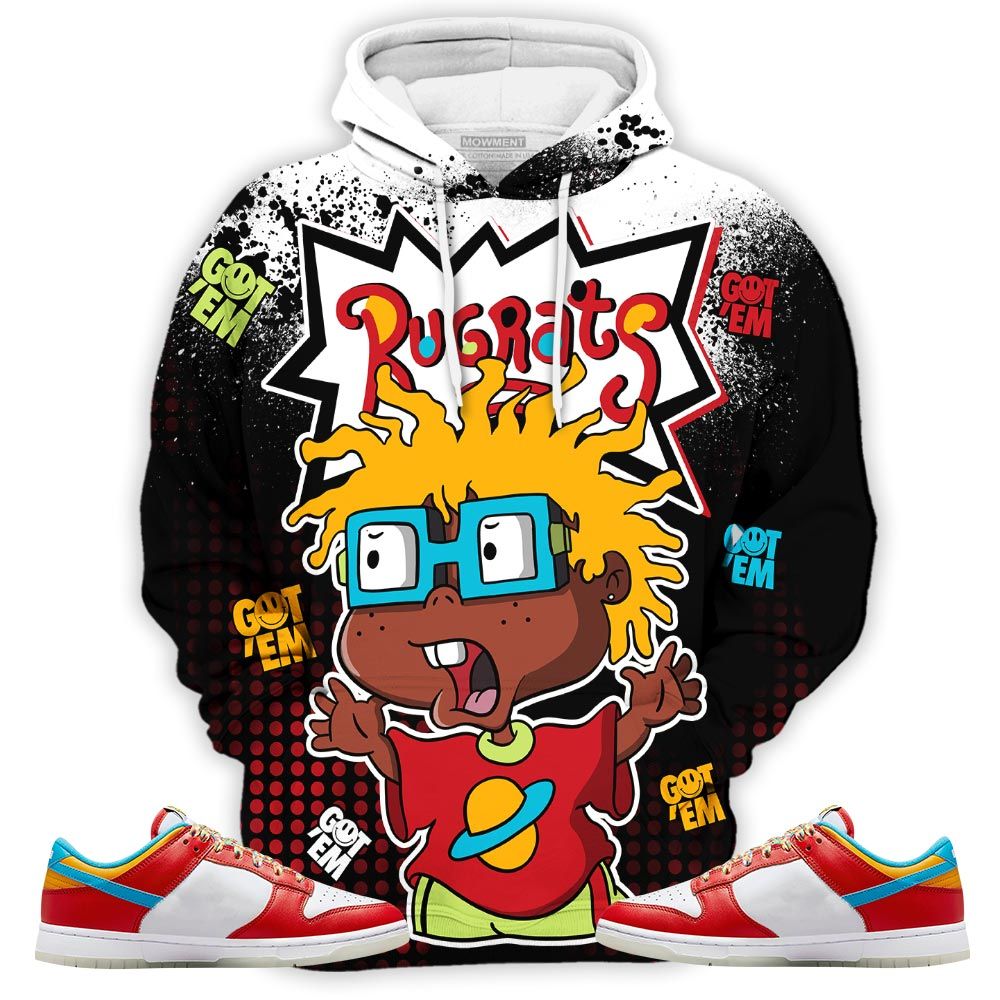 Rugrats 80S Melanin Chuckie Sneaker Shirt Match Fruity Pebbles Dunk Low, Dunk Low Fruity Pebbles Hoodie Sweatshirt Tee All Over Print MKO Shirt Rugrats 80S Melanin Chuckie Sneaker Shirt Match Fruity Pebbles Dunk Low, Dunk Low Fruity Pebbles Hoodie Sweatshirt Tee All Over Print MKO Shirt