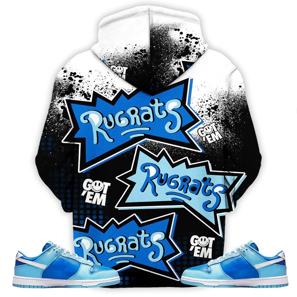 Rugrats 80S Melanin Chuckie Sneaker Shirt Match Low Argon 2022, Dunk Low Argon Hoodie Sweatshirt Tee All Over Print MKO Shirt