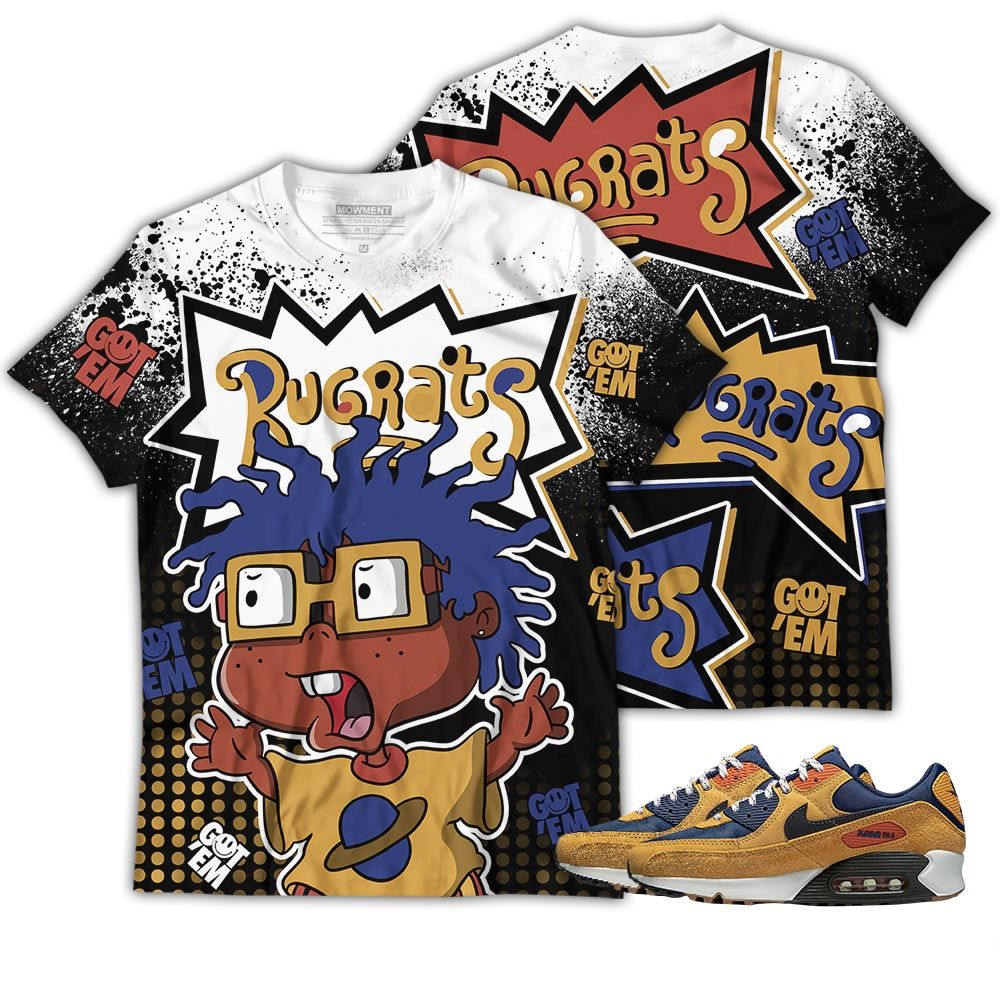 Rugrats 80S Melanin Chuckie Sneaker Shirt Match Max 90 Brown Suede, Air Max 90 Nylon Suede Hoodie Sweatshirt Tee All Over Print MKO Shirt Rugrats 80S Melanin Chuckie Sneaker Shirt Match Max 90 Brown Suede, Air Max 90 Nylon Suede Hoodie Sweatshirt Tee All Over Print MKO Shirt