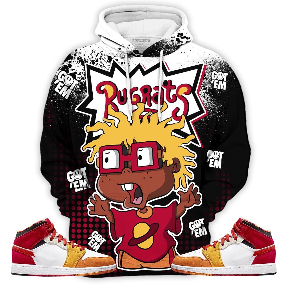 Rugrats 80S Melanin Chuckie Sneaker Shirt Match Mid Picnic 1S, Jordan 1 Mid Picnic Hoodie Sweatshirt Tee All Over Print MKO Shirt Rugrats 80S Melanin Chuckie Sneaker Shirt Match Mid Picnic 1S, Jordan 1 Mid Picnic Hoodie Sweatshirt Tee All Over Print MKO Shirt