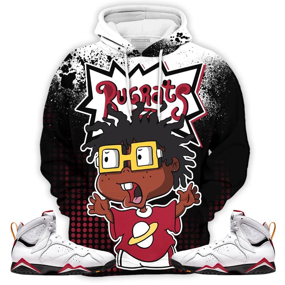 Rugrats 80S Melanin Chuckie Sneaker Shirt Match Og Cardinal 7S, Jordan 7 Retro Cardinal Hoodie Sweatshirt Tee All Over Print MKO Shirt Rugrats 80S Melanin Chuckie Sneaker Shirt Match Og Cardinal 7S, Jordan 7 Retro Cardinal Hoodie Sweatshirt Tee All Over Print MKO Shirt