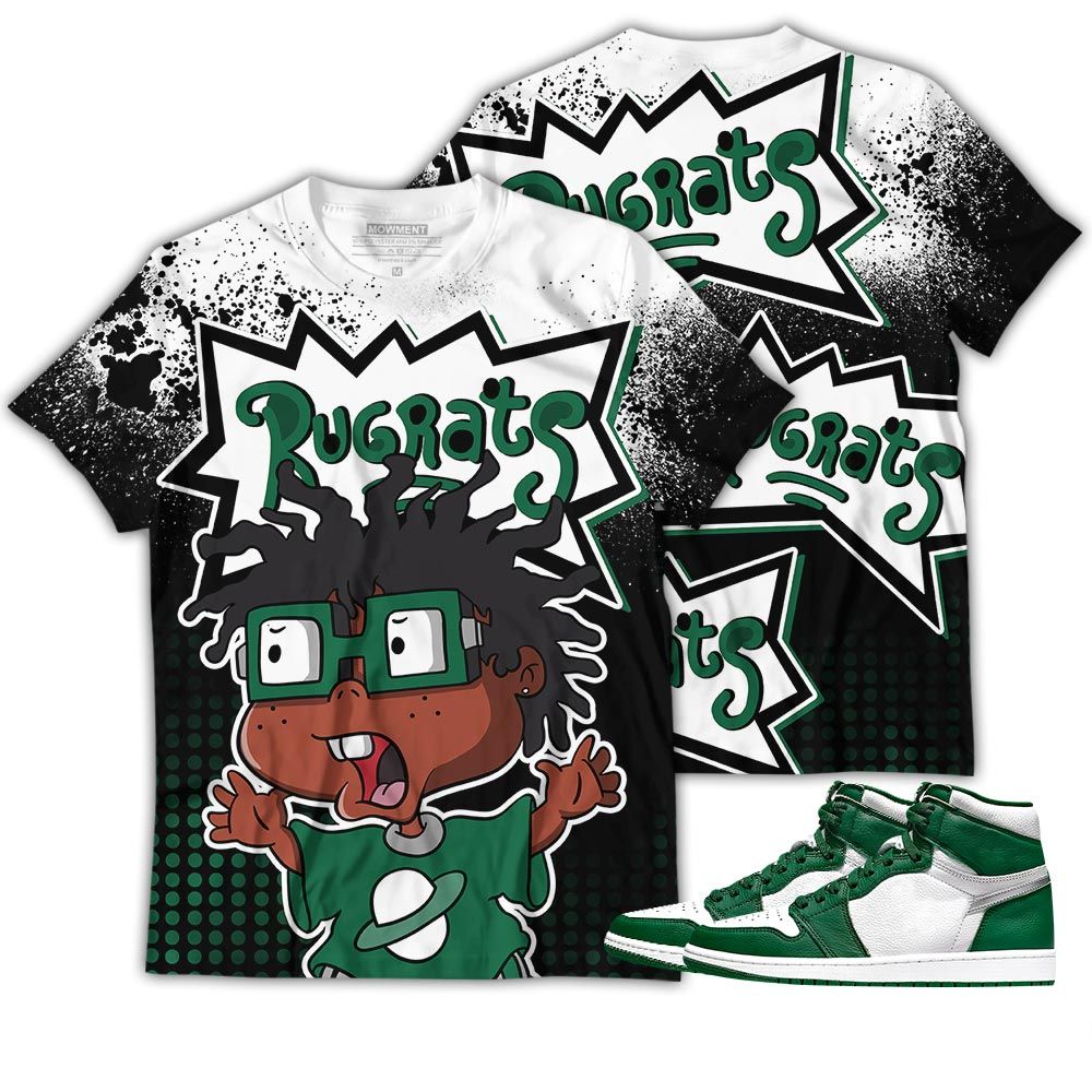 Rugrats 80S Melanin Chuckie Sneaker Shirt Match Og Gorge Green 1S, Jordan 1 Retro High Gorge Green Hoodie Sweatshirt Tee All Over Print MKO Shirt Rugrats 80S Melanin Chuckie Sneaker Shirt Match Og Gorge Green 1S, Jordan 1 Retro High Gorge Green Hoodie Sweatshirt Tee All Over Print MKO Shirt
