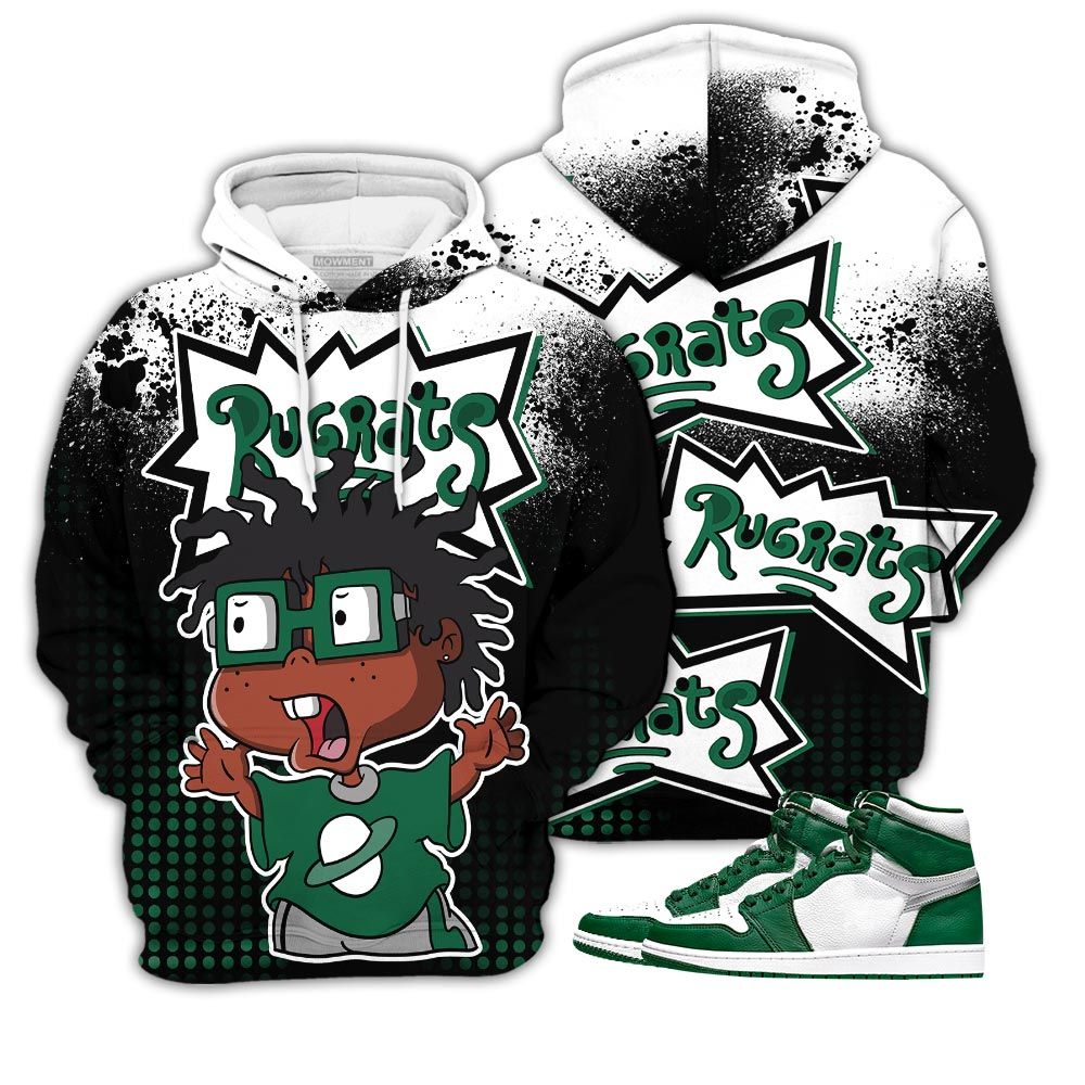 Rugrats 80S Melanin Chuckie Sneaker Shirt Match Og Gorge Green 1S, Jordan 1 Retro High Gorge Green Hoodie Sweatshirt Tee All Over Print MKO Shirt Rugrats 80S Melanin Chuckie Sneaker Shirt Match Og Gorge Green 1S, Jordan 1 Retro High Gorge Green Hoodie Sweatshirt Tee All Over Print MKO Shirt