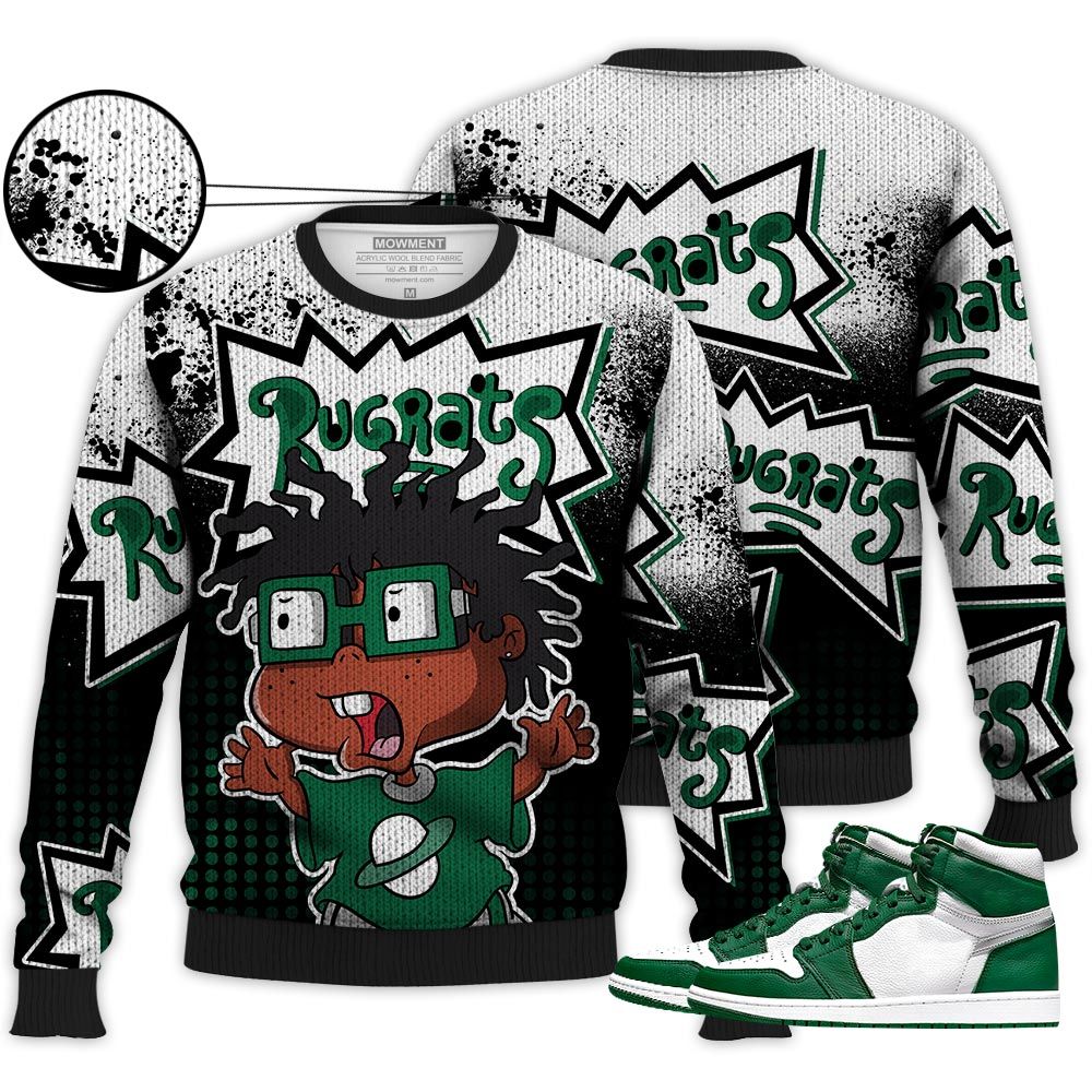 Rugrats 80S Melanin Chuckie Sneaker Shirt Match Og Gorge Green 1S, Jordan 1 Retro High Gorge Green Hoodie Sweatshirt Tee All Over Print MKO Shirt Rugrats 80S Melanin Chuckie Sneaker Shirt Match Og Gorge Green 1S, Jordan 1 Retro High Gorge Green Hoodie Sweatshirt Tee All Over Print MKO Shirt