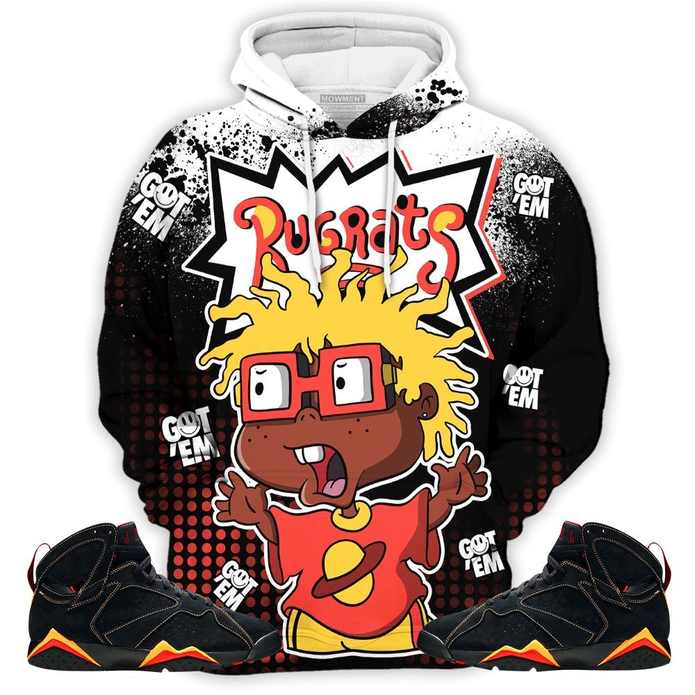 Rugrats 80S Melanin Chuckie Sneaker Shirt Match Retro Citrus 7S, Jordan 7 Retro Citrus Hoodie Sweatshirt Tee All Over Print MKO Shirt Rugrats 80S Melanin Chuckie Sneaker Shirt Match Retro Citrus 7S, Jordan 7 Retro Citrus Hoodie Sweatshirt Tee All Over Print MKO Shirt