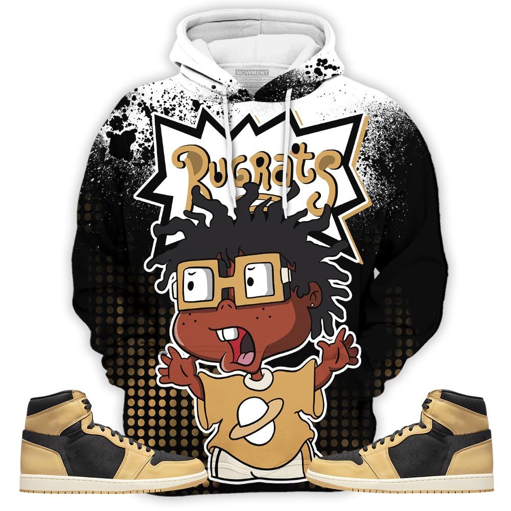 Rugrats 80S Melanin Chuckie Sneaker Shirt Match Retro Heirloom 1S, Jordan 1 Retro High Og Heirloom Hoodie Sweatshirt Tee All Over Print MKO Shirt Rugrats 80S Melanin Chuckie Sneaker Shirt Match Retro Heirloom 1S, Jordan 1 Retro High Og Heirloom Hoodie Sweatshirt Tee All Over Print MKO Shirt
