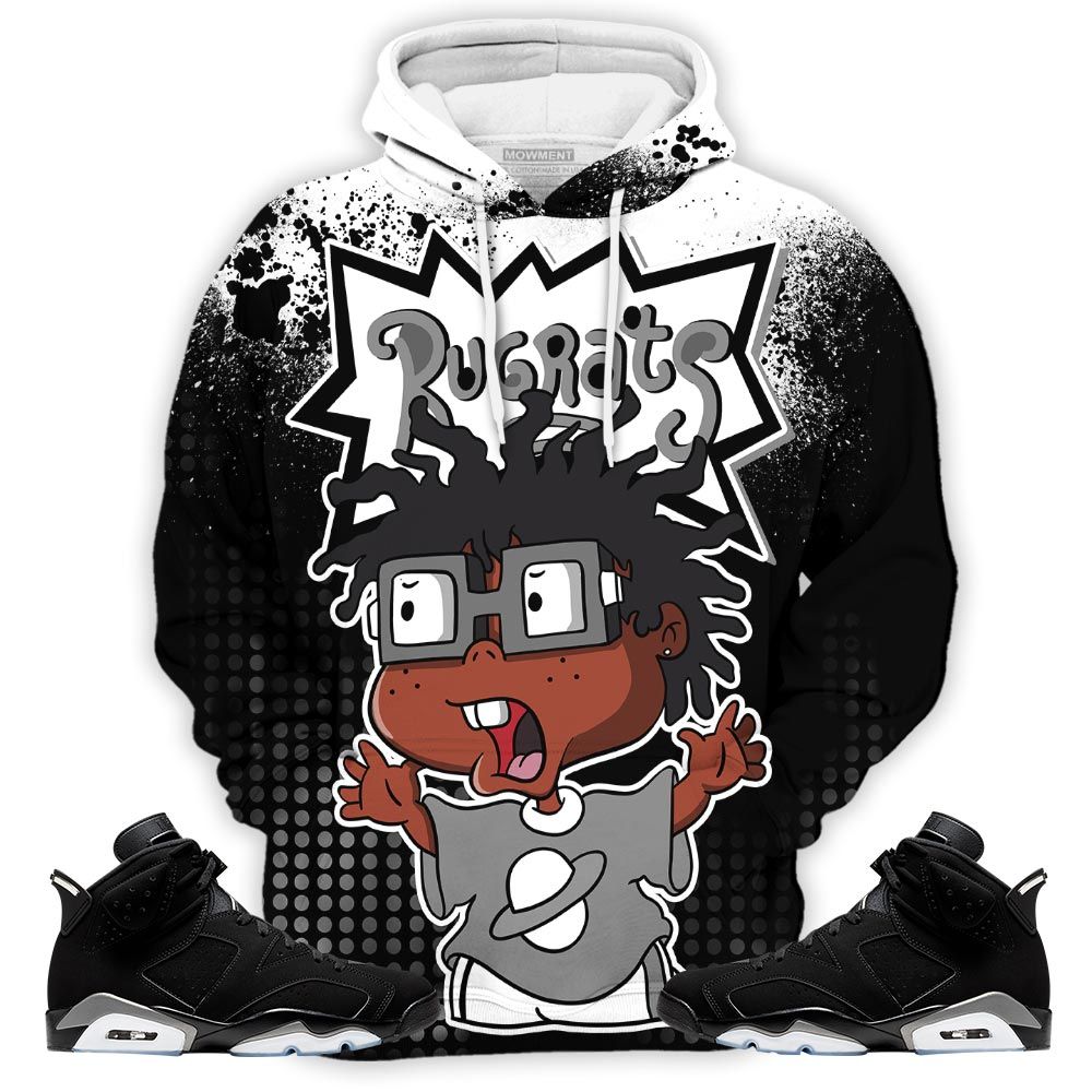 Rugrats 80S Melanin Chuckie Sneaker Shirt Match Retro Metallic Silver 6S, Jordan 6 Black Chrome Hoodie Sweatshirt Tee All Over Print MKO Shirt Rugrats 80S Melanin Chuckie Sneaker Shirt Match Retro Metallic Silver 6S, Jordan 6 Black Chrome Hoodie Sweatshirt Tee All Over Print MKO Shirt