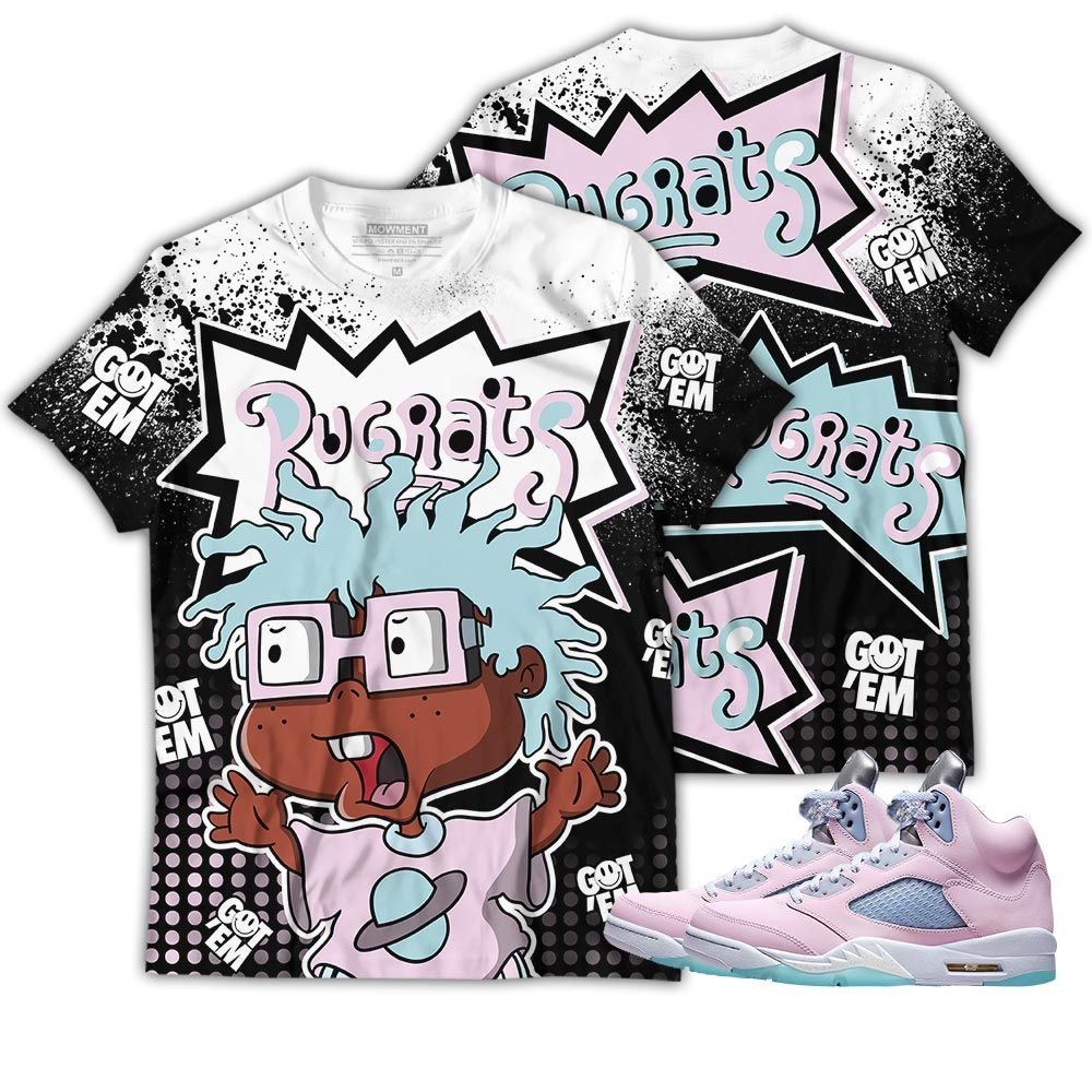 Rugrats 80S Melanin Chuckie Sneaker Shirt Match Se Easter 5S, Jordan 5 Retro Easter Hoodie Sweatshirt Tee All Over Print MKO Shirt Rugrats 80S Melanin Chuckie Sneaker Shirt Match Se Easter 5S, Jordan 5 Retro Easter Hoodie Sweatshirt Tee All Over Print MKO Shirt
