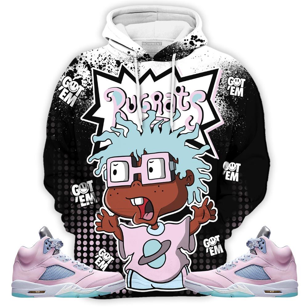 Rugrats 80S Melanin Chuckie Sneaker Shirt Match Se Easter 5S, Jordan 5 Retro Easter Hoodie Sweatshirt Tee All Over Print MKO Shirt Rugrats 80S Melanin Chuckie Sneaker Shirt Match Se Easter 5S, Jordan 5 Retro Easter Hoodie Sweatshirt Tee All Over Print MKO Shirt