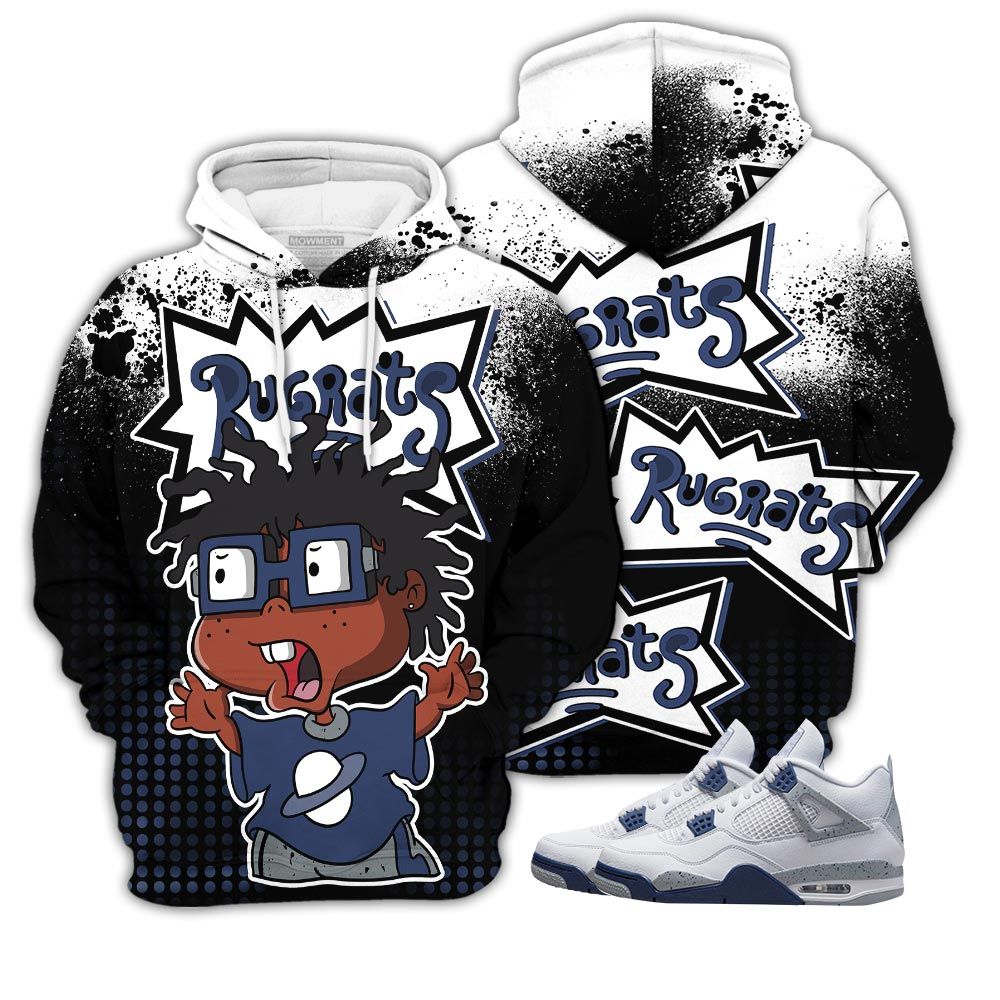 Rugrats 80S Melanin Chuckie Sneaker Shirt Match White Midnight Navy 4S, Jordan 4 Retro Midnight Navy Hoodie Sweatshirt Tee All Over Print MKO Shirt Rugrats 80S Melanin Chuckie Sneaker Shirt Match White Midnight Navy 4S, Jordan 4 Retro Midnight Navy Hoodie Sweatshirt Tee All Over Print MKO Shirt