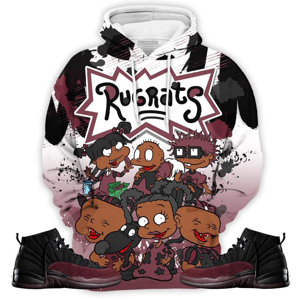 Rugrats 90S Watercolor Sneaker Shirt Match Burgundy Crush 12S, Jordan 12 A Ma Maniere Hoodie Sweatshirt Tee All Over Print MKO Shirt Rugrats 90S Watercolor Sneaker Shirt Match Burgundy Crush 12S, Jordan 12 A Ma Maniere Hoodie Sweatshirt Tee All Over Print MKO Shirt