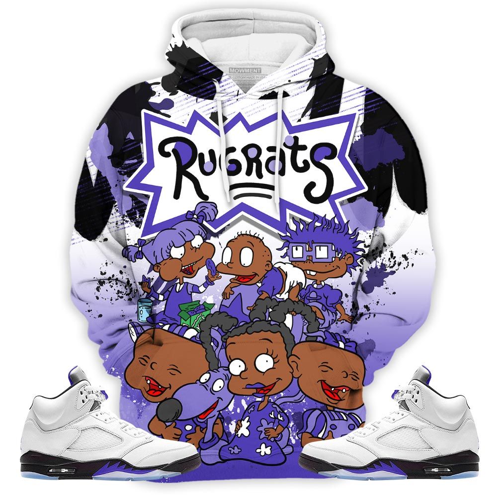 Rugrats 90S Watercolor Sneaker Shirt Match Dark Concord 5S, Jordan 5 Retro Concord Hoodie Sweatshirt Tee All Over Print MKO Shirt Rugrats 90S Watercolor Sneaker Shirt Match Dark Concord 5S, Jordan 5 Retro Concord Hoodie Sweatshirt Tee All Over Print MKO Shirt