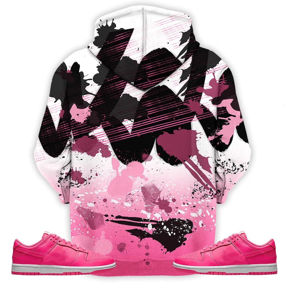 Rugrats 90S Watercolor Sneaker Shirt Match Dunk Low Hyper Pink, Dunk Low Hot Pink Hoodie Sweatshirt Tee All Over Print MKO Shirt