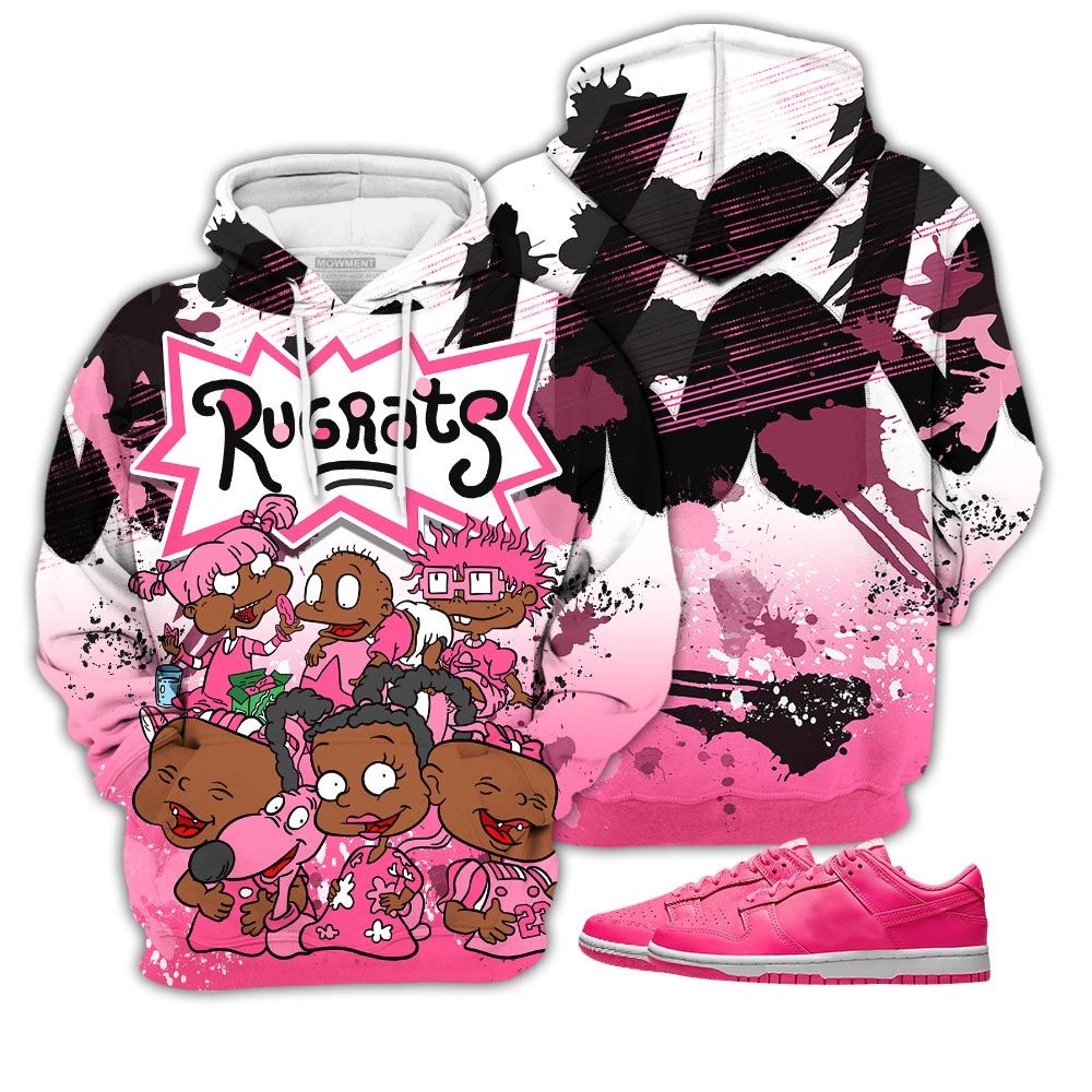 Rugrats 90S Watercolor Sneaker Shirt Match Dunk Low Hyper Pink, Dunk Low Hot Pink Hoodie Sweatshirt Tee All Over Print MKO Shirt Rugrats 90S Watercolor Sneaker Shirt Match Dunk Low Hyper Pink, Dunk Low Hot Pink Hoodie Sweatshirt Tee All Over Print MKO Shirt