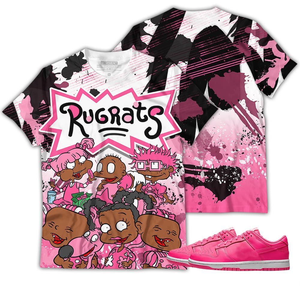 Rugrats 90S Watercolor Sneaker Shirt Match Dunk Low Hyper Pink, Dunk Low Hot Pink Hoodie Sweatshirt Tee All Over Print MKO Shirt Rugrats 90S Watercolor Sneaker Shirt Match Dunk Low Hyper Pink, Dunk Low Hot Pink Hoodie Sweatshirt Tee All Over Print MKO Shirt