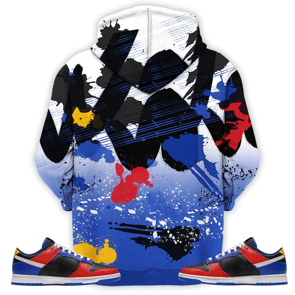 Rugrats 90S Watercolor Sneaker Shirt Match Dunk Low Tsu, Dunk Low Tsu Tiger Hoodie Sweatshirt Tee All Over Print MKO Shirt