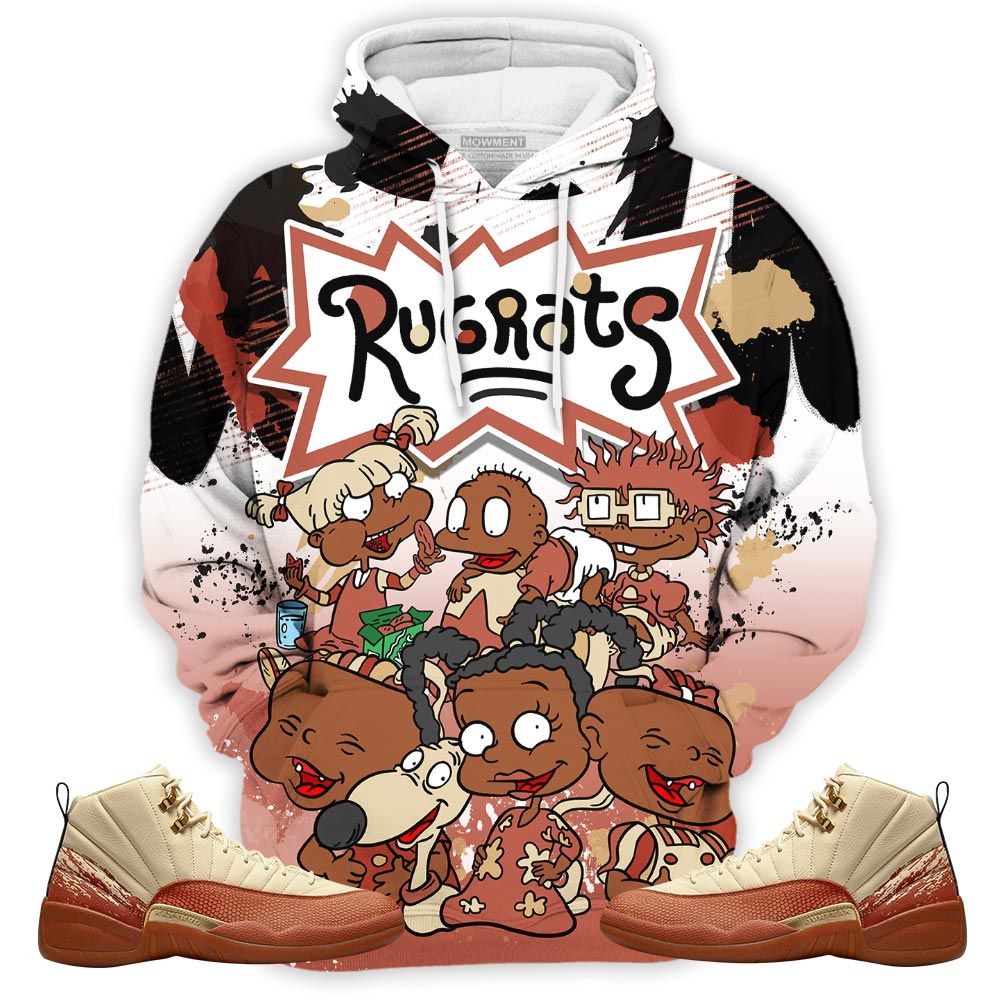 Rugrats 90S Watercolor Sneaker Shirt Match Eastside Golf 12S, Jordan 12 Retro Eastside Golf Hoodie Sweatshirt Tee All Over Print MKO Shirt