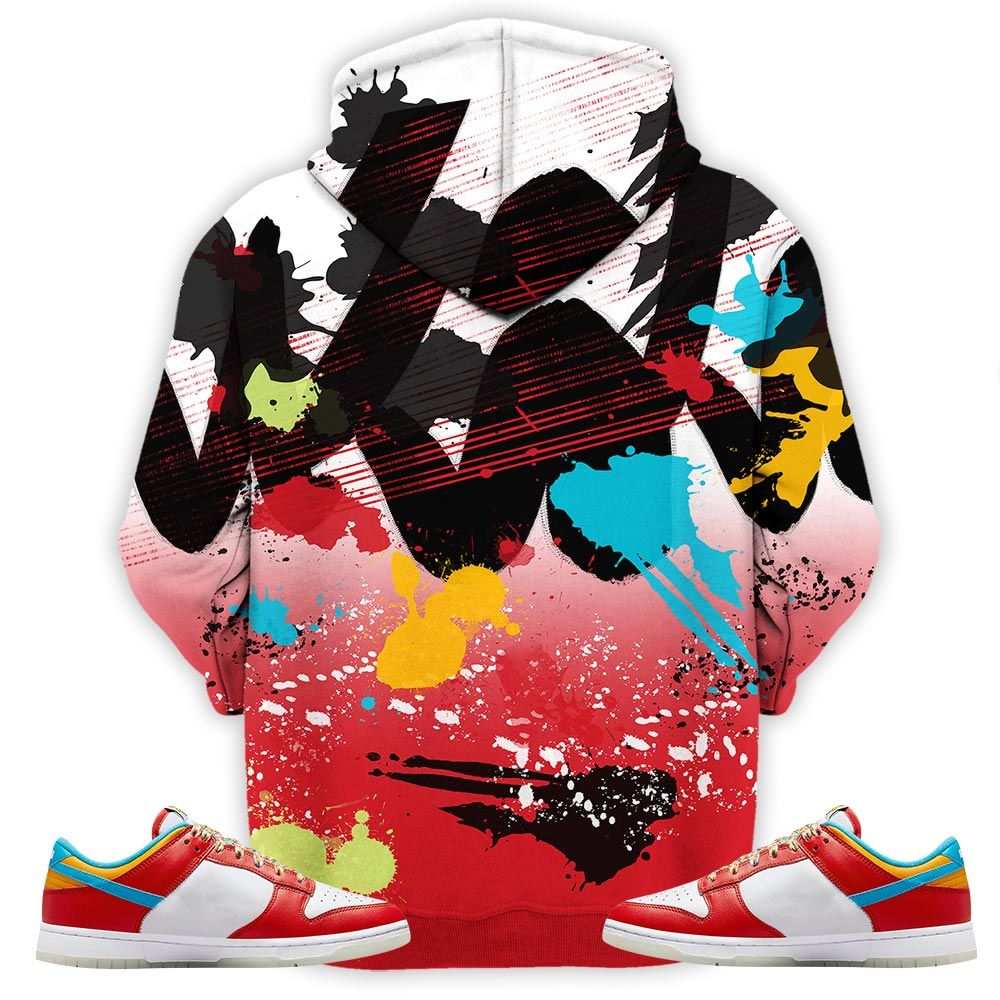 Rugrats 90S Watercolor Sneaker Shirt Match Fruity Pebbles Dunk Low, Dunk Low Fruity Pebbles Hoodie Sweatshirt Tee All Over Print MKO Shirt