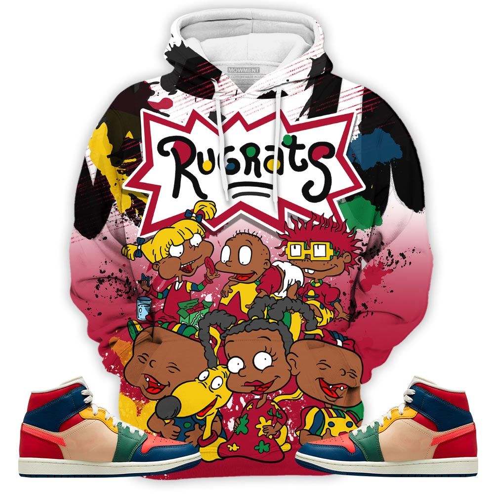 Rugrats 90S Watercolor Sneaker Shirt Match Mid Multi Color 2022 1S, Jordan 1 Mid Multi Color 2022 Hoodie Sweatshirt Tee All Over Print MKO Shirt Rugrats 90S Watercolor Sneaker Shirt Match Mid Multi Color 2022 1S, Jordan 1 Mid Multi Color 2022 Hoodie Sweatshirt Tee All Over Print MKO Shirt
