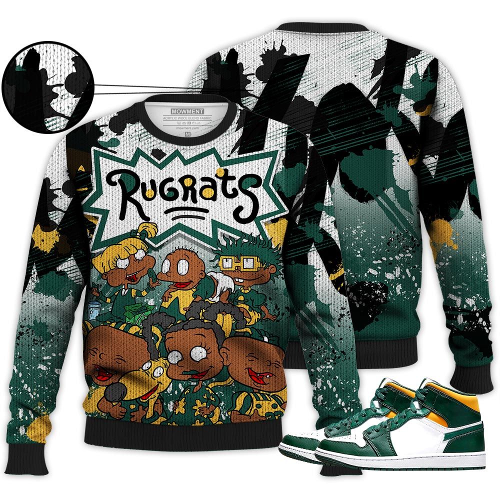 Rugrats 90S Watercolor Sneaker Shirt Match Mid Sonics 1S, Jordan 1 Mid Sonics Noble Green Pollen Hoodie Sweatshirt Tee All Over Print MKO Shirt Rugrats 90S Watercolor Sneaker Shirt Match Mid Sonics 1S, Jordan 1 Mid Sonics Noble Green Pollen Hoodie Sweatshirt Tee All Over Print MKO Shirt