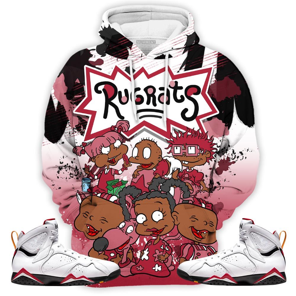 Rugrats 90S Watercolor Sneaker Shirt Match Og Cardinal 7S, Jordan 7 Retro Cardinal Hoodie Sweatshirt Tee All Over Print MKO Shirt Rugrats 90S Watercolor Sneaker Shirt Match Og Cardinal 7S, Jordan 7 Retro Cardinal Hoodie Sweatshirt Tee All Over Print MKO Shirt