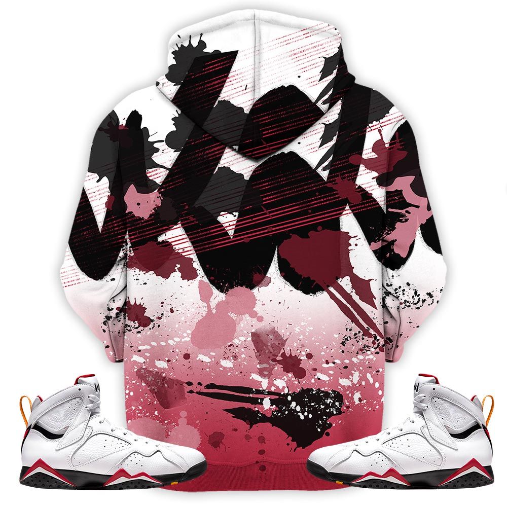 Rugrats 90S Watercolor Sneaker Shirt Match Og Cardinal 7S, Jordan 7 Retro Cardinal Hoodie Sweatshirt Tee All Over Print MKO Shirt