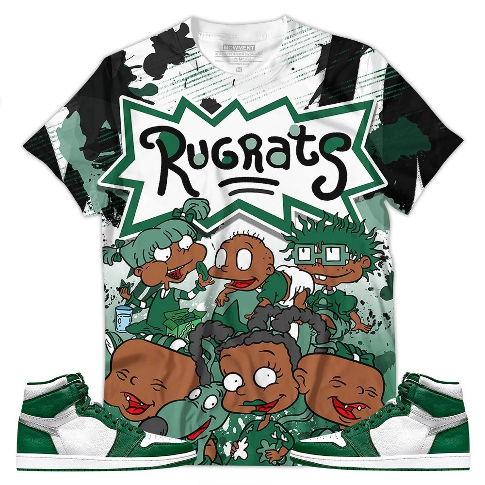 Rugrats 90S Watercolor Sneaker Shirt Match Og Gorge Green 1S, Jordan 1 Retro High Gorge Green Hoodie Sweatshirt Tee All Over Print MKO Shirt Rugrats 90S Watercolor Sneaker Shirt Match Og Gorge Green 1S, Jordan 1 Retro High Gorge Green Hoodie Sweatshirt Tee All Over Print MKO Shirt