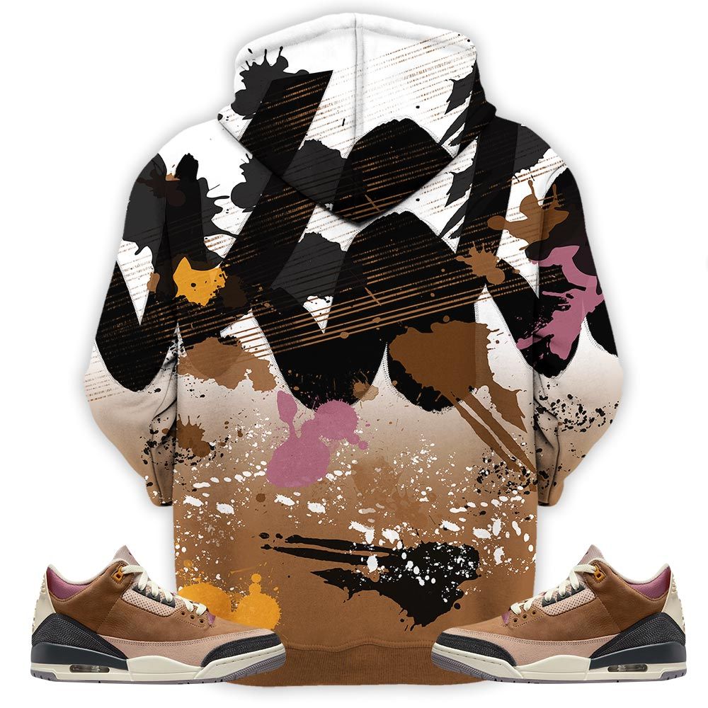 Rugrats 90S Watercolor Sneaker Shirt Match Retro Archaeo Brown 3S, Jordan 3 Archaeo Brown Hoodie Sweatshirt Tee All Over Print MKO Shirt