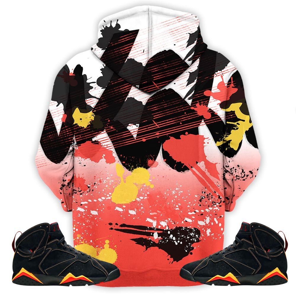 Rugrats 90S Watercolor Sneaker Shirt Match Retro Citrus 7S, Jordan 7 Retro Citrus Hoodie Sweatshirt Tee All Over Print MKO Shirt