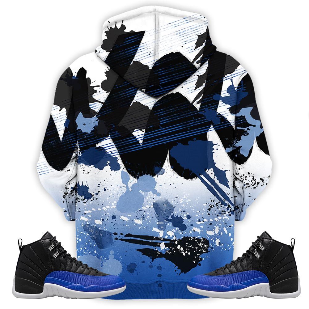 Rugrats 90S Watercolor Sneaker Shirt Match Retro Hyper Royal 12S, Jordan 12 Hyper Royal Hoodie Sweatshirt Tee All Over Print MKO Shirt