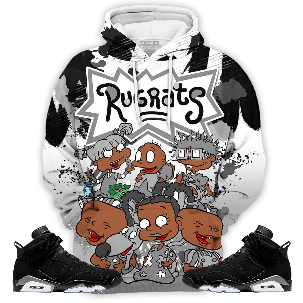 Rugrats 90S Watercolor Sneaker Shirt Match Retro Metallic Silver 6S, Jordan 6 Black Chrome Hoodie Sweatshirt Tee All Over Print MKO Shirt Rugrats 90S Watercolor Sneaker Shirt Match Retro Metallic Silver 6S, Jordan 6 Black Chrome Hoodie Sweatshirt Tee All Over Print MKO Shirt