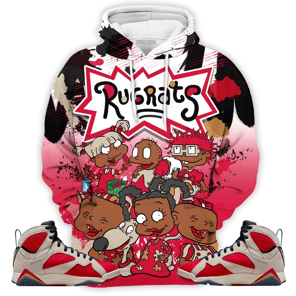 Rugrats 90S Watercolor Sneaker Shirt Match Retro Trophy Room 7S, Jordan 7 Trophy Room Hoodie Sweatshirt Tee All Over Print MKO Shirt Rugrats 90S Watercolor Sneaker Shirt Match Retro Trophy Room 7S, Jordan 7 Trophy Room Hoodie Sweatshirt Tee All Over Print MKO Shirt