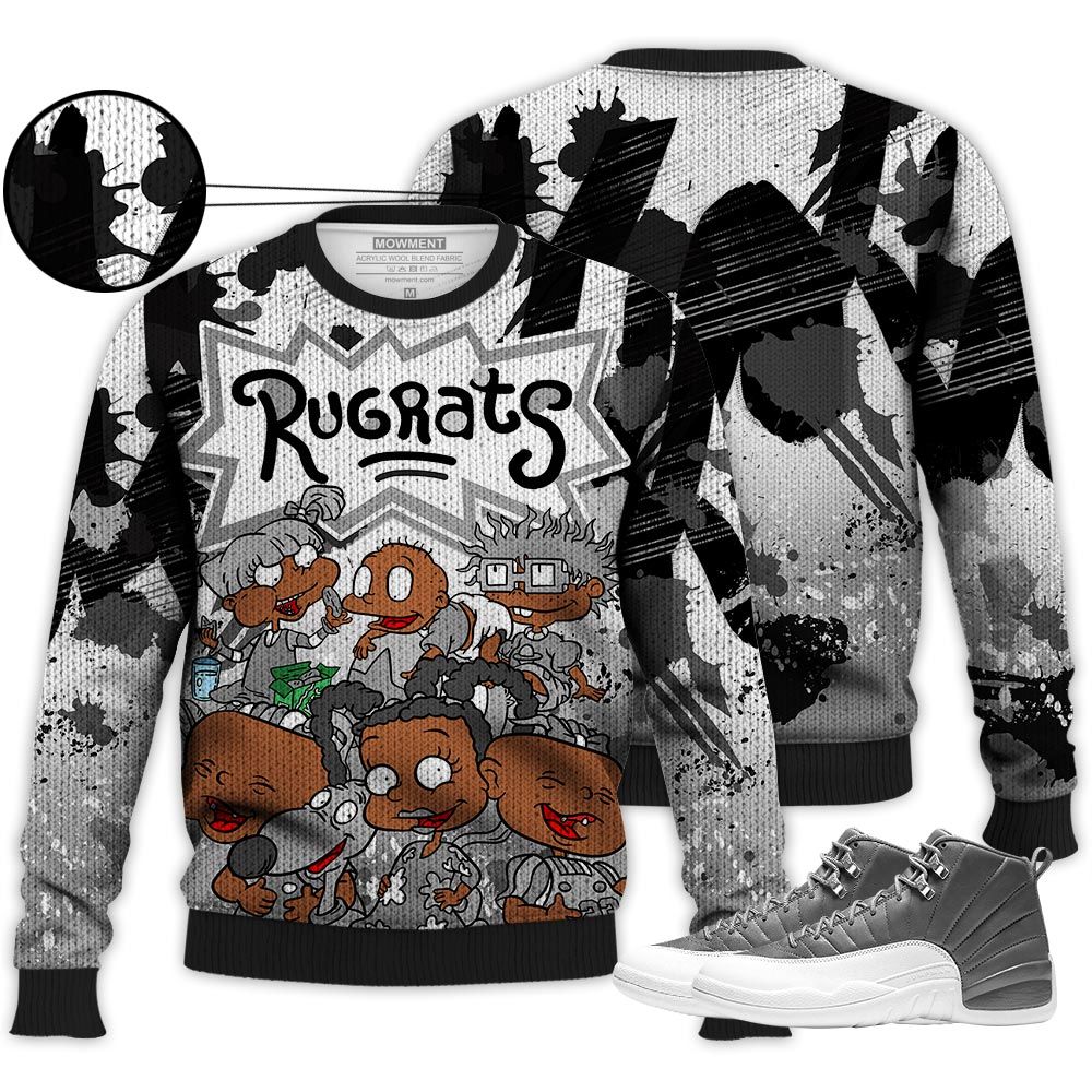 Rugrats 90S Watercolor Sneaker Shirt Match Stealth 12S, Jordan 12 Retro Stealth Hoodie Sweatshirt Tee All Over Print MKO Shirt Rugrats 90S Watercolor Sneaker Shirt Match Stealth 12S, Jordan 12 Retro Stealth Hoodie Sweatshirt Tee All Over Print MKO Shirt