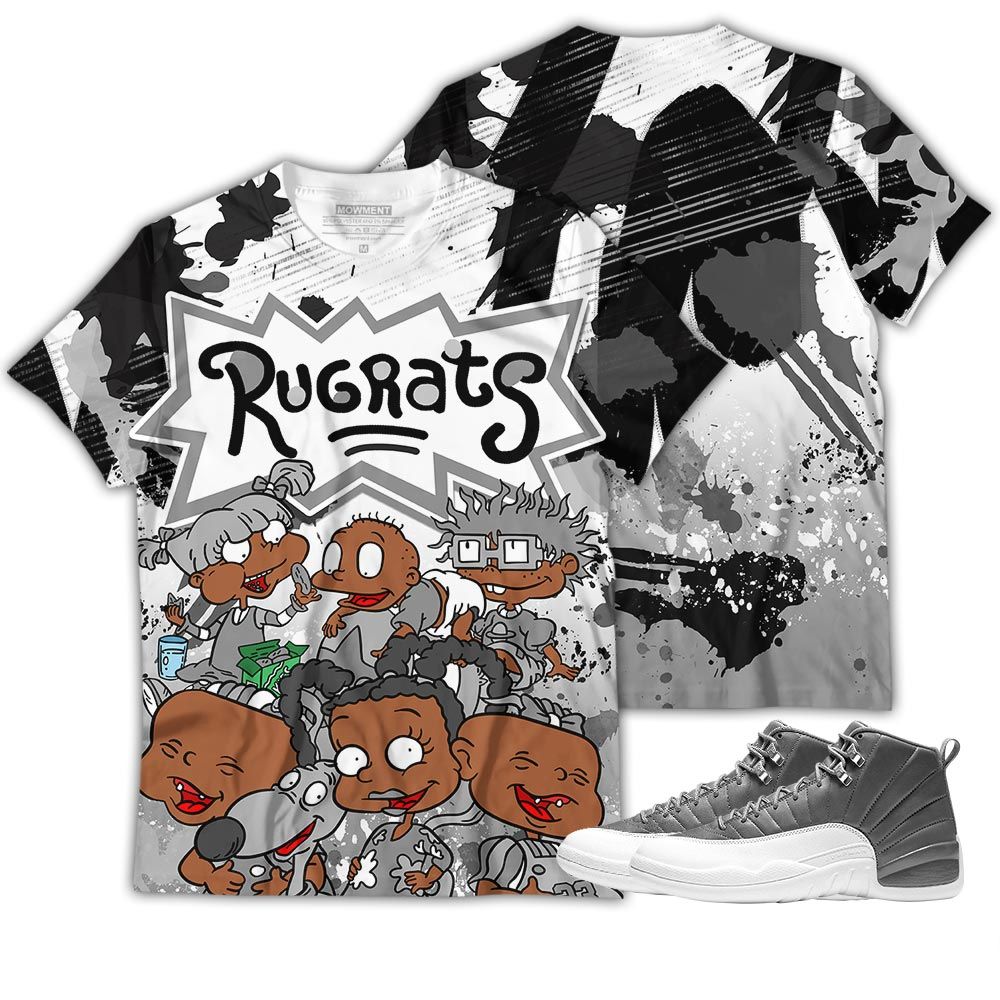 Rugrats 90S Watercolor Sneaker Shirt Match Stealth 12S, Jordan 12 Retro Stealth Hoodie Sweatshirt Tee All Over Print MKO Shirt Rugrats 90S Watercolor Sneaker Shirt Match Stealth 12S, Jordan 12 Retro Stealth Hoodie Sweatshirt Tee All Over Print MKO Shirt