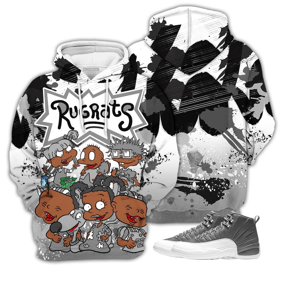 Rugrats 90S Watercolor Sneaker Shirt Match Stealth 12S, Jordan 12 Retro Stealth Hoodie Sweatshirt Tee All Over Print MKO Shirt Rugrats 90S Watercolor Sneaker Shirt Match Stealth 12S, Jordan 12 Retro Stealth Hoodie Sweatshirt Tee All Over Print MKO Shirt
